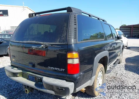 2004 Chevrolet Suburban 1500 Z71 из США, поврежденный, VIN 3GNFK16Z24G248825
